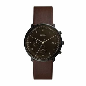 Fossil FS5485 Chase Timer Whiskey Leather